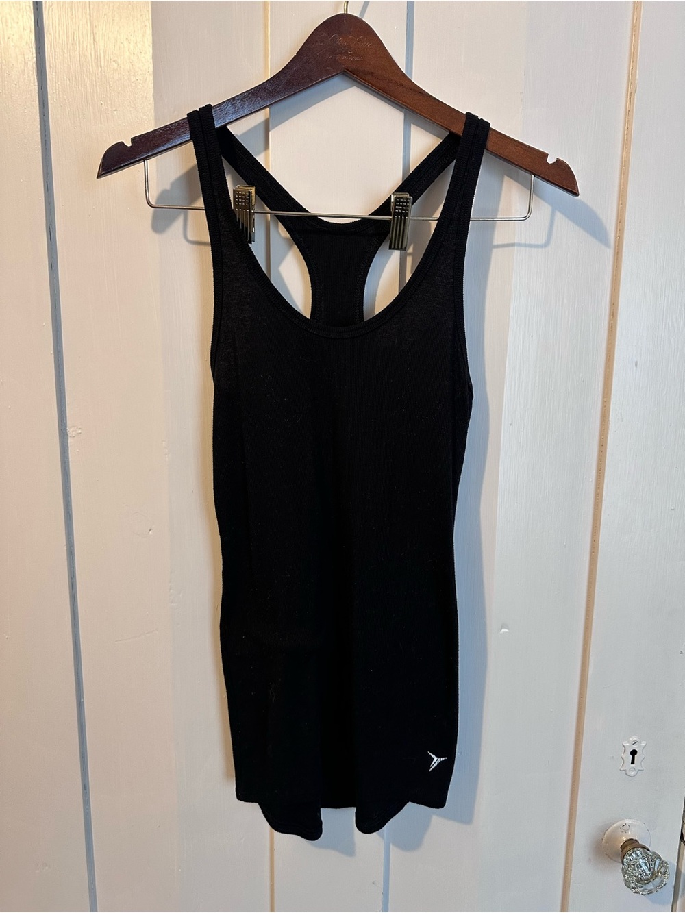 Old Navy Black Racerback Tank Top
